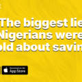 The Biggest Lie Nigerians Were Told About Saving
